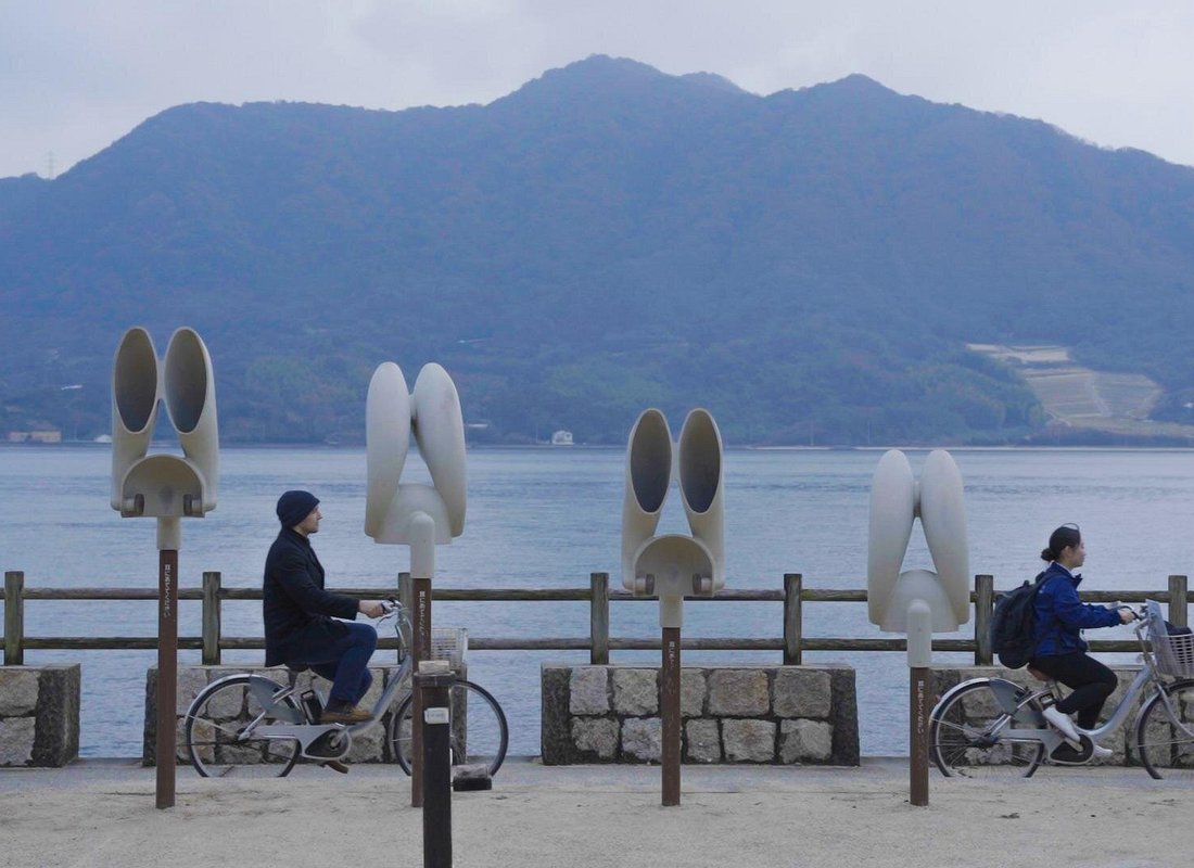 Okunoshima Rabbit Island Cycling Tour with Local Guide