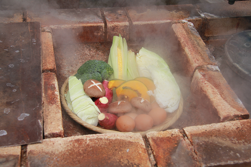 Jigoku Mushi cuisine