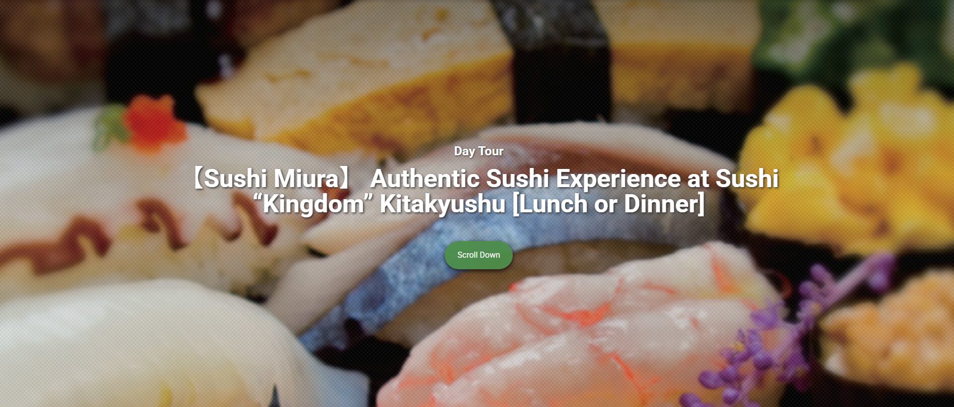 Newly Launched: Authentic Sushi Experience at Sushi “Kingdom” Kitakyushu
