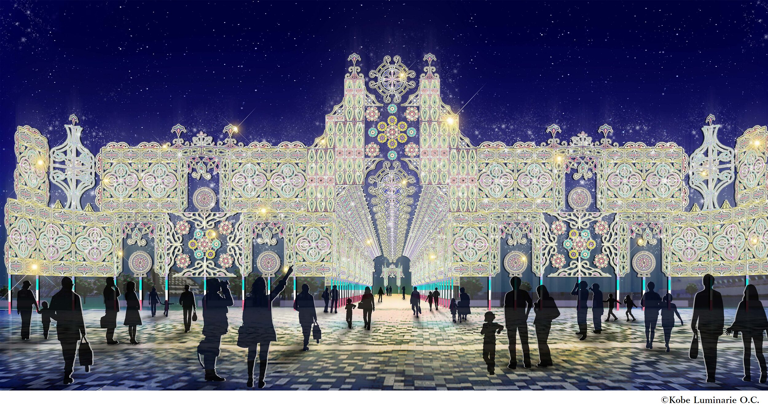 31th Kobe Luminarie @Higashi Yuenchi Park / Former Foreign Settlement / Meriken Park