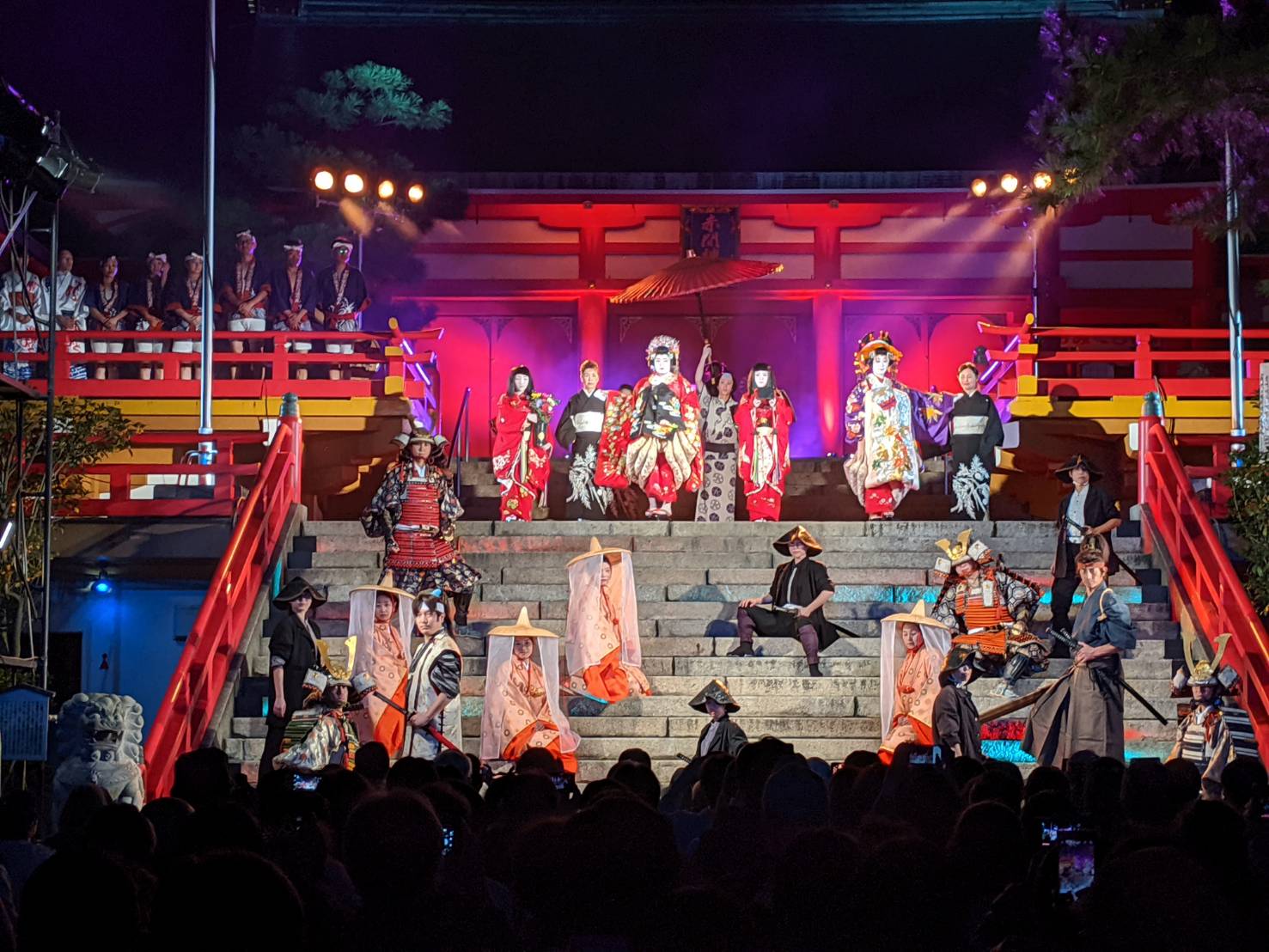 Genpei Night in Akama Shrine: History Staged Where the Taira Clan Went Under