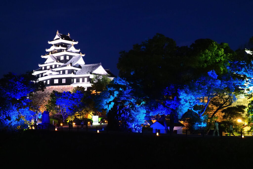 Okayama Castle Aglow: The Ujo Tougenkyo Summer Lights