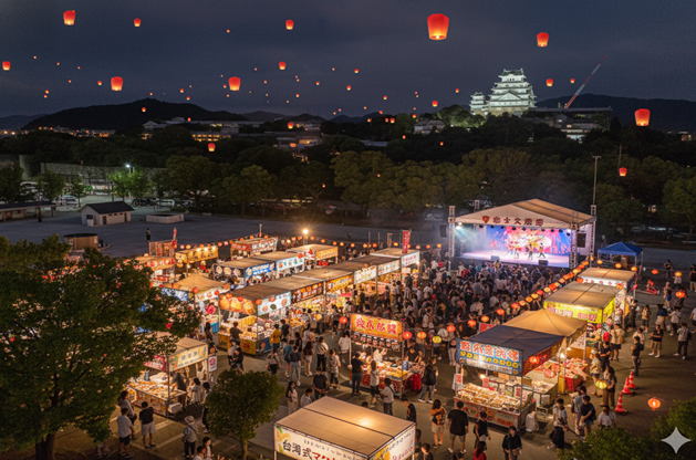 Taipei’s Ningxia Night Market Comes to Himeji Castle for Three Nights