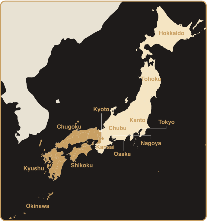 japan whole map