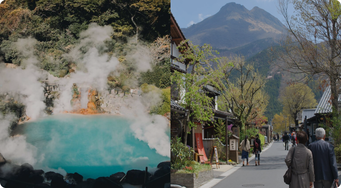 Japanese Sake and Hot Springs