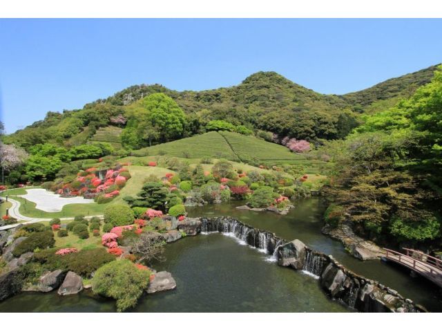 A Blissful Time at Keishu-en: Entrance Fee & Wagashi (Japanese Sweet) Set